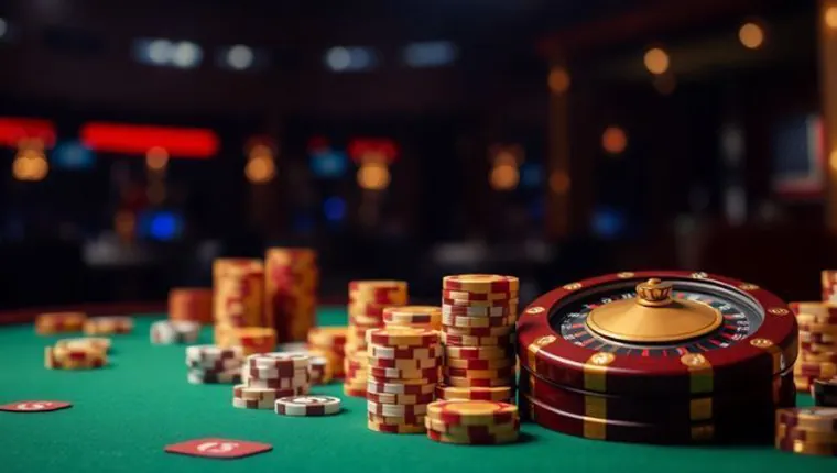 A roulette wheel spinning with a ball landing on a number, symbolizing roulette strategies at dreamph.
