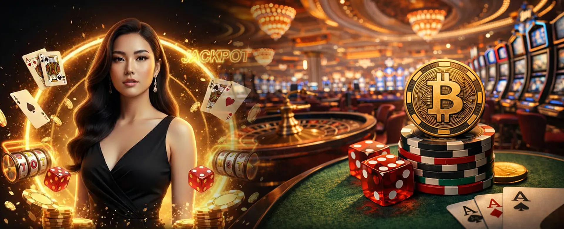 Dynamic scene of various online casino and sports betting games on dreamph platform